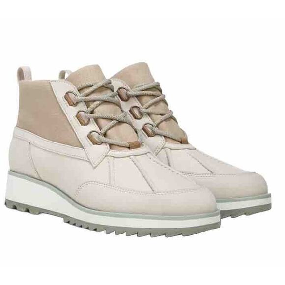 NWOB Vionic Womens Nolan Combat & Lace-up Boots Shoes Sz 10 Arch Support Winter